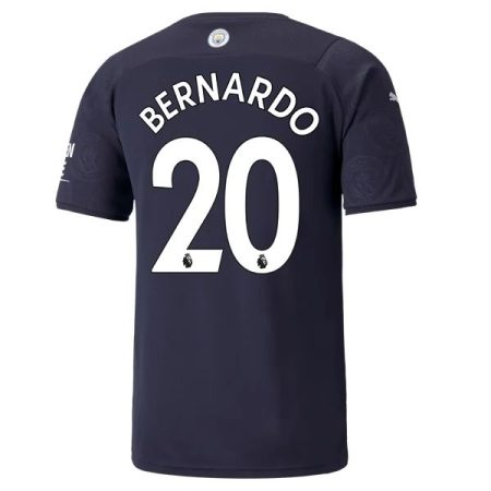 Camisola Manchester City Bernardo Silva 20 3ª 2021 2022
